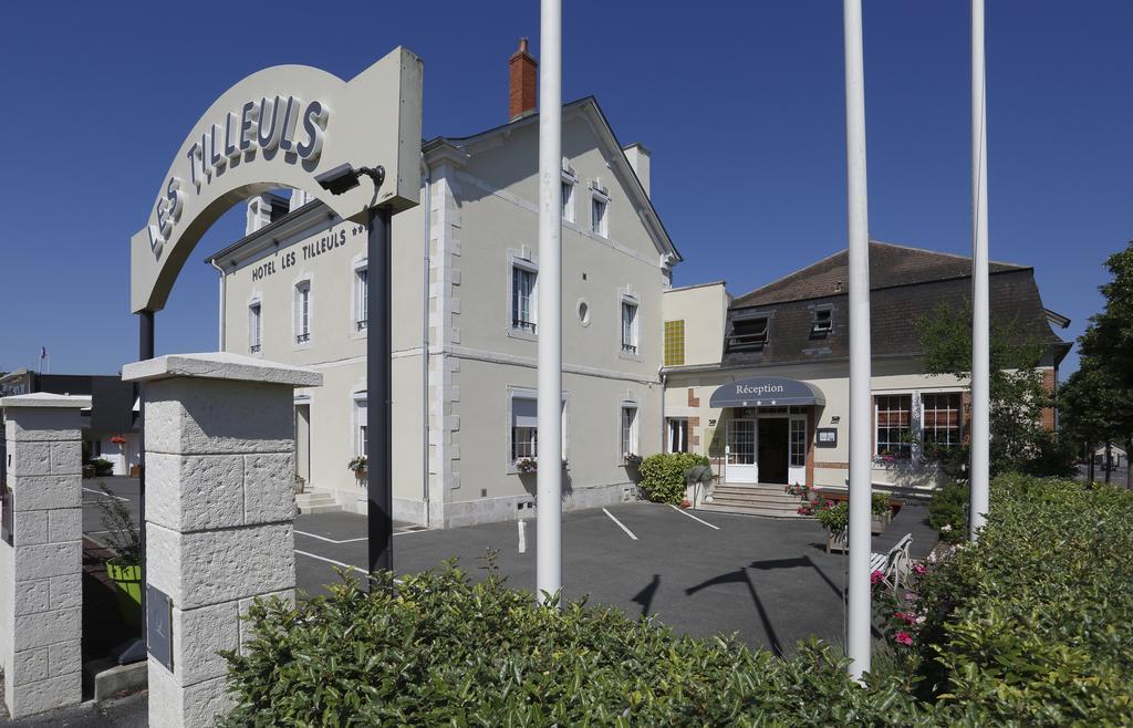 Hotel Les Tilleuls, Bourges Eksteriør billede