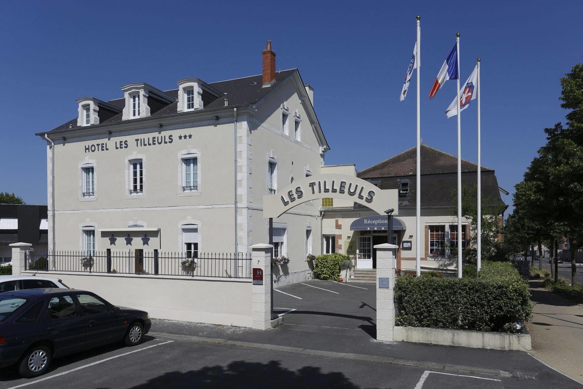 Hotel Les Tilleuls, Bourges Eksteriør billede